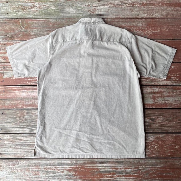 Redhead Clothing Men's Cream and Tan Shirt - Picture 4 of 7